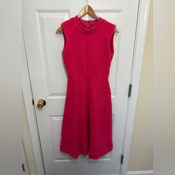 Rachel Comey Sleeveless Pink Wool Dress Size 0 Quiet Luxury Minimalist Designer - Picture 2 of 13